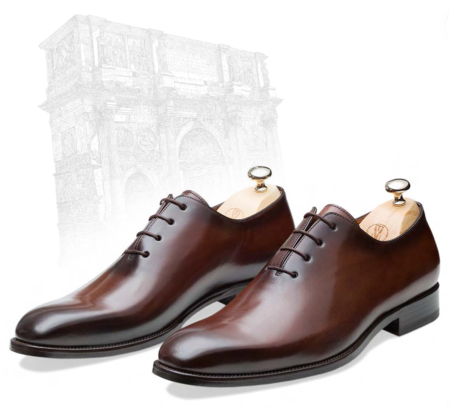 Handcrafted Calf Skin Leather Shoes For Men